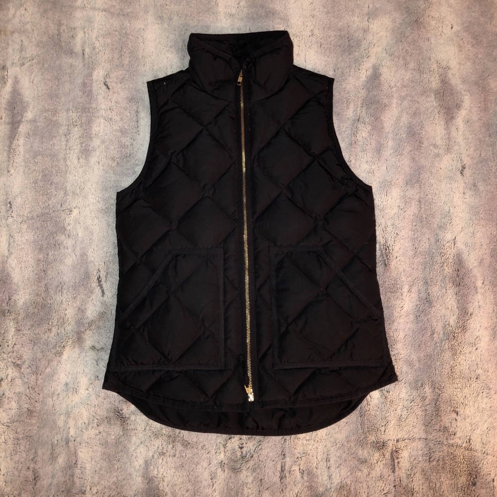 j.crew women’s excursion down vest